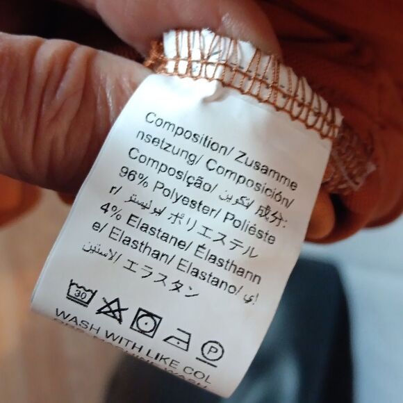 Elegant One-Shoulder Brown Dress - Picture 4 of 6